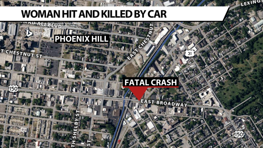 Pedestrian struck on E. Broadway