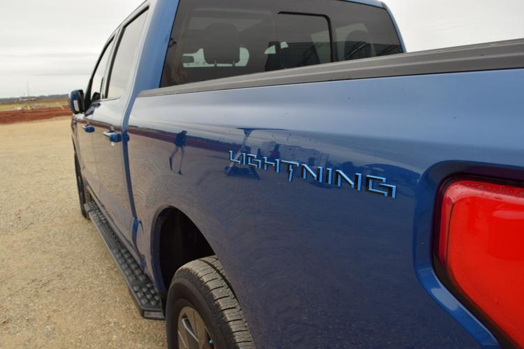 F-150 Lightning EV at Ford BlueOval SK Battery Park 12-5-22.JPG