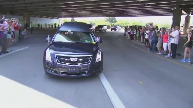 Muhammad Ali motorcade - June 2016