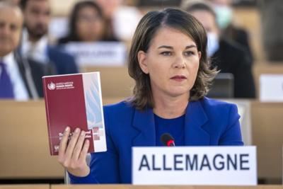 German Foreign Minister Annalena Baerbock