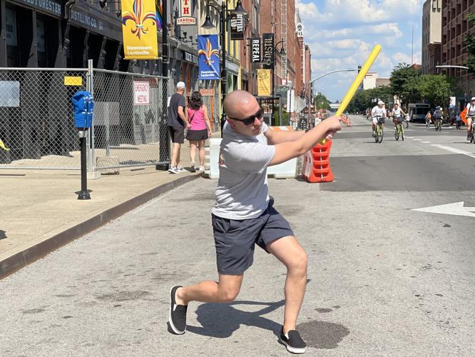 CycLOUvia in downtown Louisville on June 5, 2022.