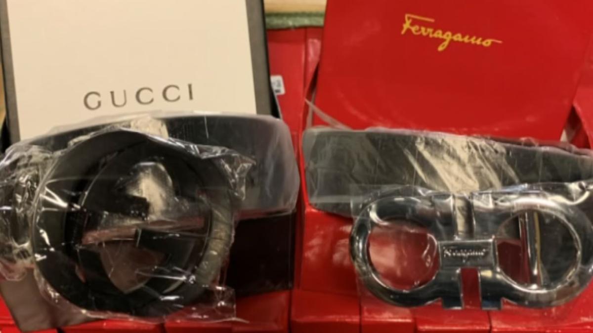 Fake designer belts seized in Louisville; if authentic would have been worth 350,000 News