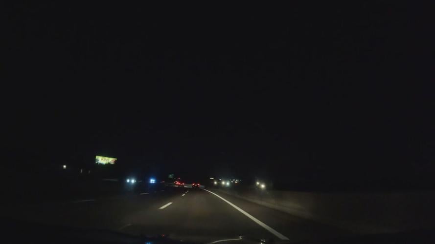I-64 West with no lights