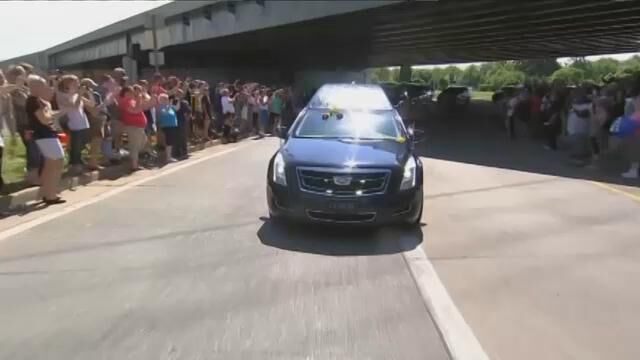 Muhammad Ali motorcade - June 2016