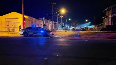 Scene of a fatal Thanksgiving Day shooting at the intersection of South 31st Street and River Park Drive