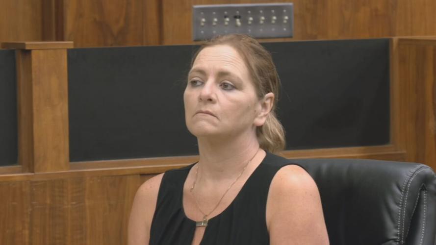 Tracy Davenport in court