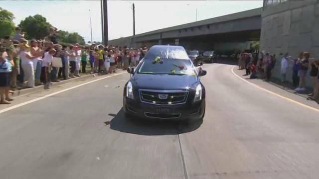 Muhammad Ali motorcade - June 2016