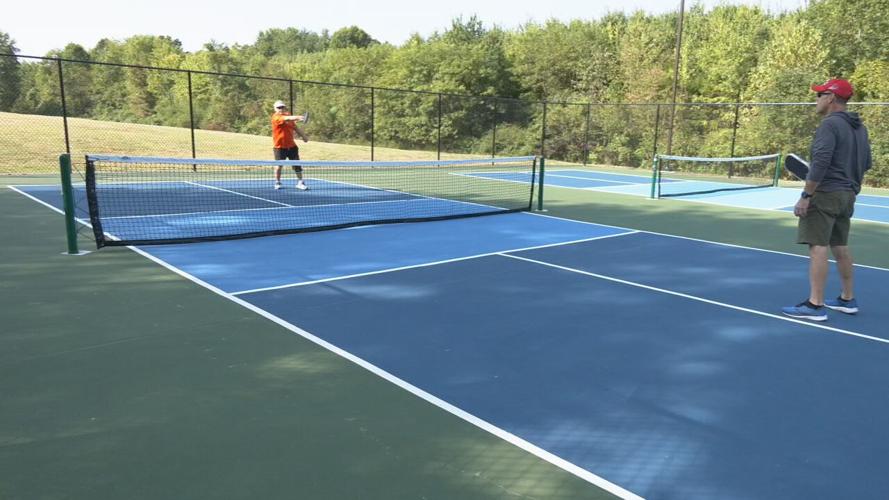 Riverview Park new pickleball courts 9-9-24