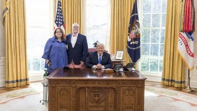 Louisville pastor facing terminal illness granted wish to meet President Trump