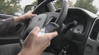 Using cell phone while driving
