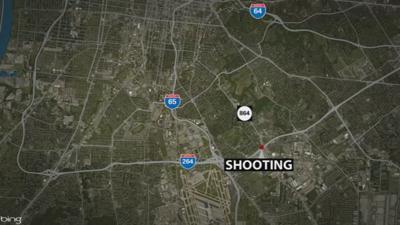 I-264 Double Shooting Map - 9-10-19