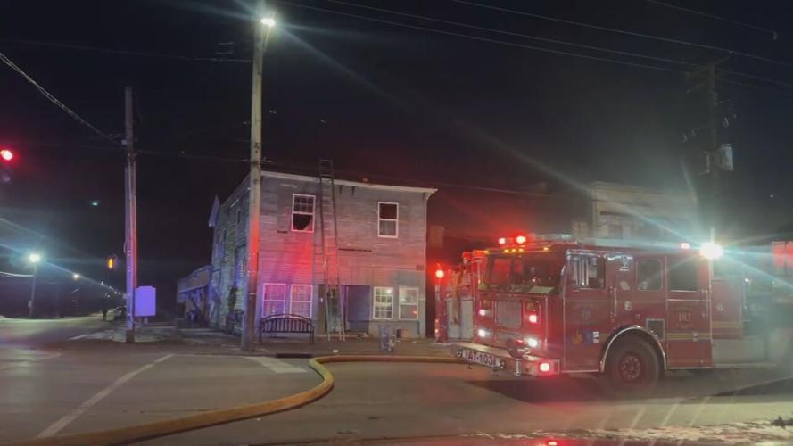 W Market Street fire 01.17.2024