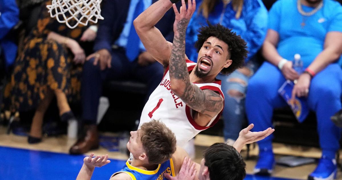 Ryan Conwell scores 24 points as No. 20 Louisville routs Pittsburgh 100 ...
