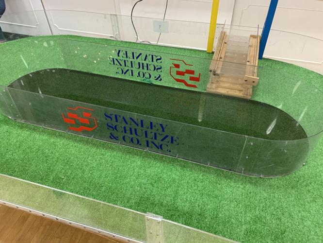 Race track for the Running of the rodents at Spalding - KK - 4.13.23