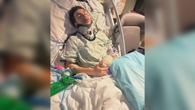 Kingston Maestas in hospital
