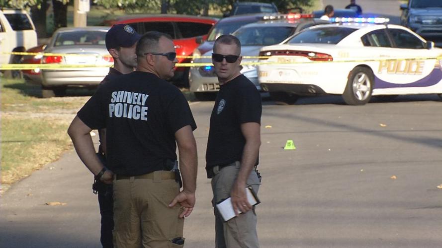 Scene of fatal Sept. 18, 2019 shooting on Kennedy Road in Shively.