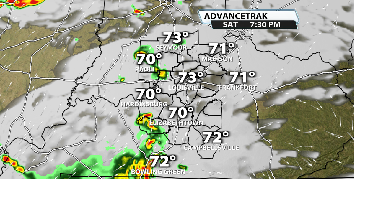 Updating Weekend Rain Chances