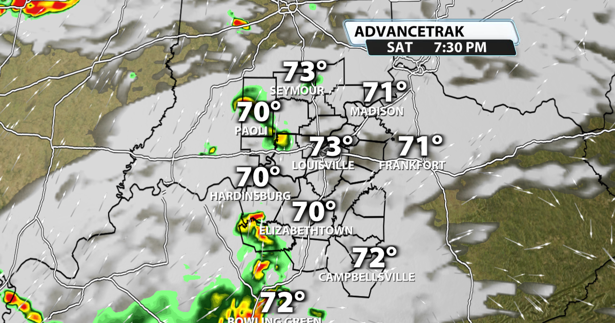 Updating Weekend Rain Chances
