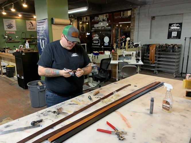 Leather goods from Dead Sled Leather Company