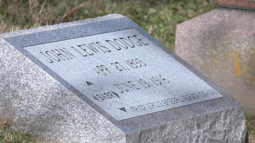 John Lewis Dodge grave marker