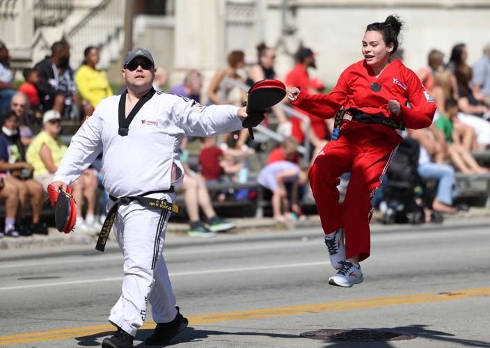 Hwang's Martial Arts at 2022 Pegasus Parade