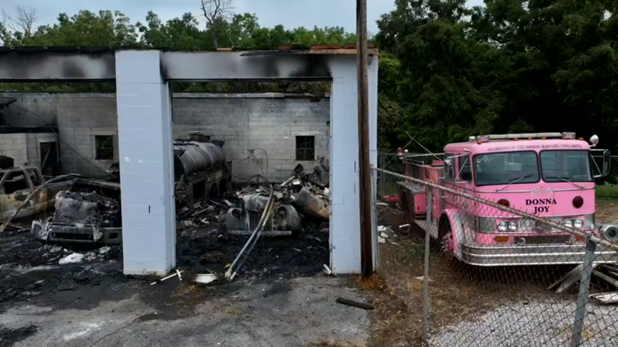 Fire destroys Vine Grove Fire Station