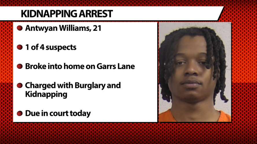 Antwyan Williams booking photo