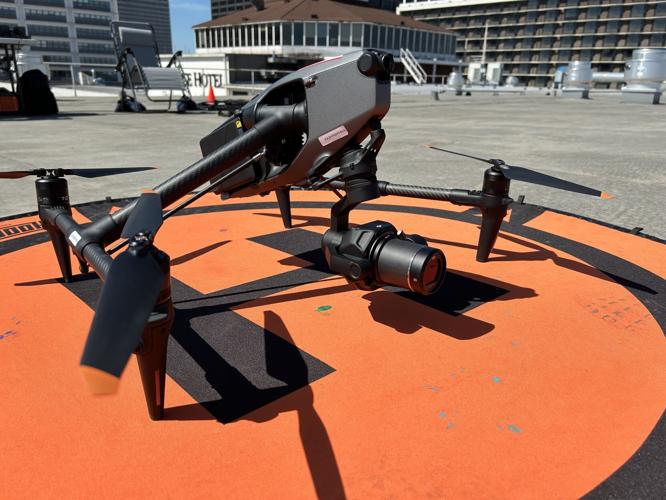 Drone for WDRB Thunder Coverage