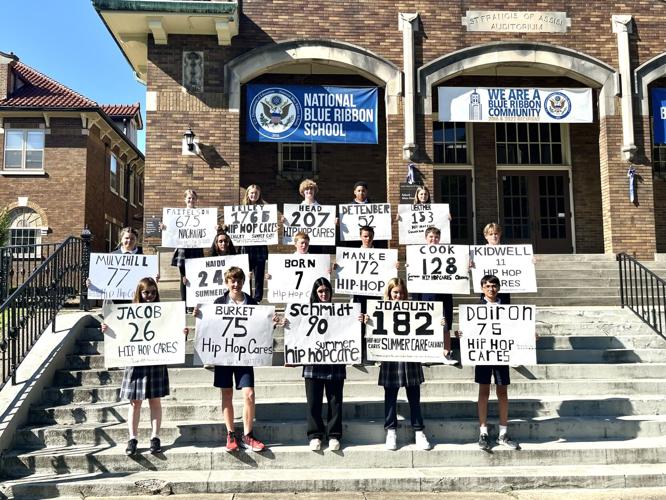 St. Francis of Assisi student volunteers - 9.22.24