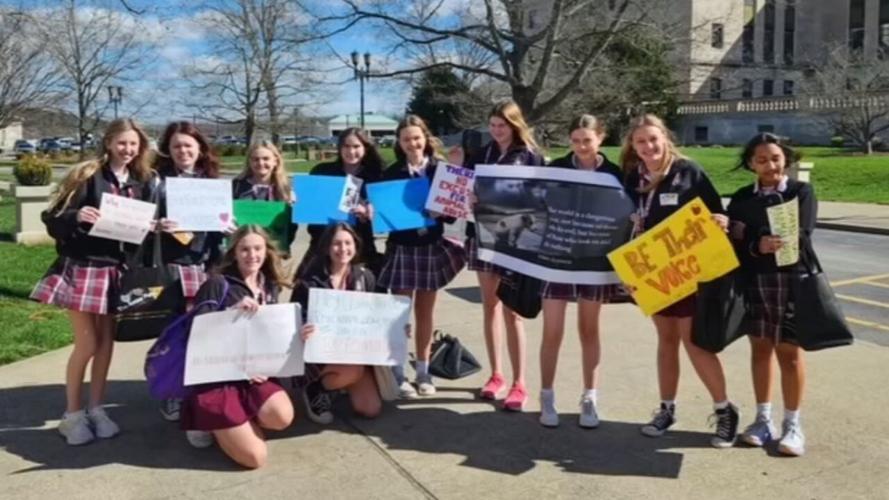 AHS students at Capitol for animal protection laws