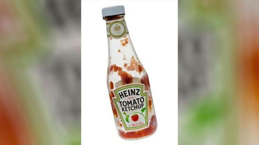 Heinz Empty Ketchup Bottle