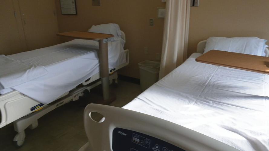 Patient room in Mary and Elizabeth Hospital's voluntary inpatient detox unit