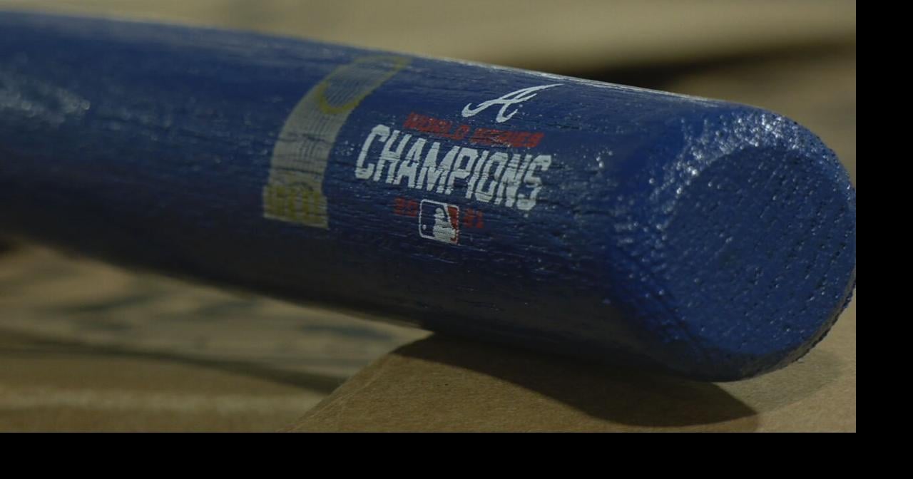 Atlanta Braves 2021 World Series Champions Louisville Slugger Bat