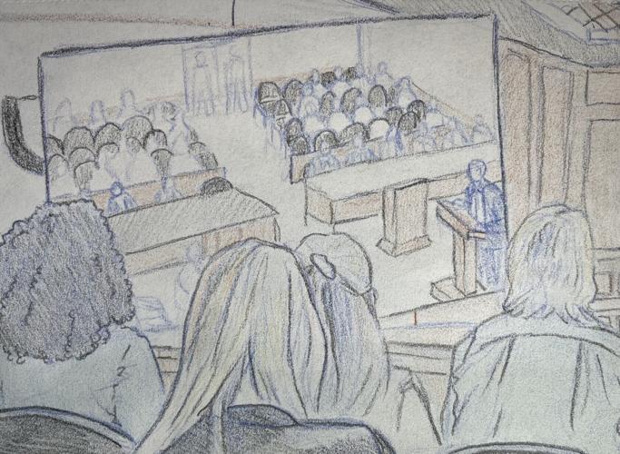Jury Selection Sketch