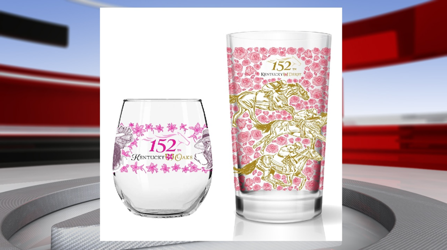 152nd Kentucky Derby and Oaks Glasses
