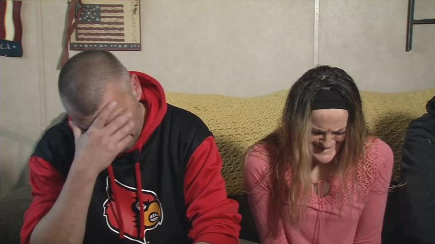 Brian and Jackie James, parents of Brooklyn James, who was killed in a crash on Jan. 9, 2020.