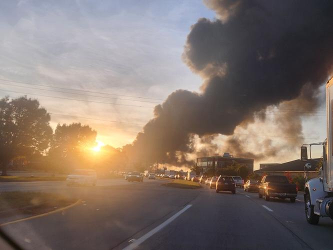 Smoke from reported plane crash - explosion near airport 11-4-25