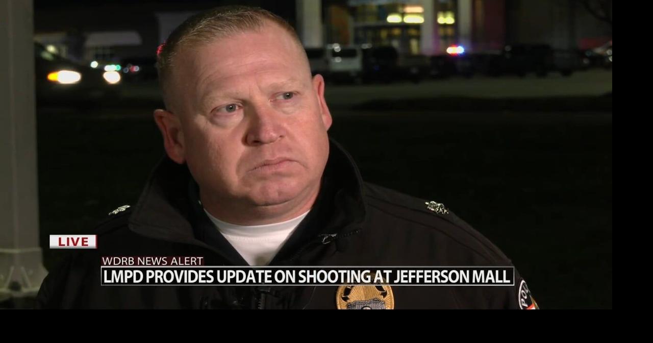 Lmpd lt col steve healey speaks after a shooting at jefferson mall