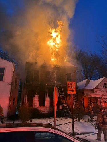 West Chestnut Street fire