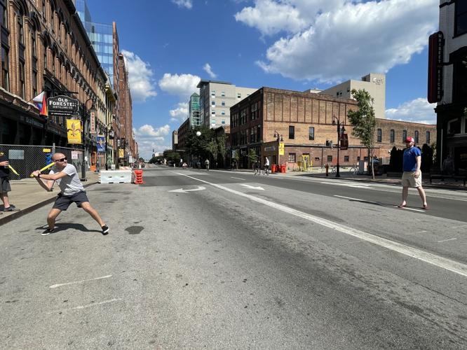 CycLOUvia in downtown Louisville on June 5, 2022.
