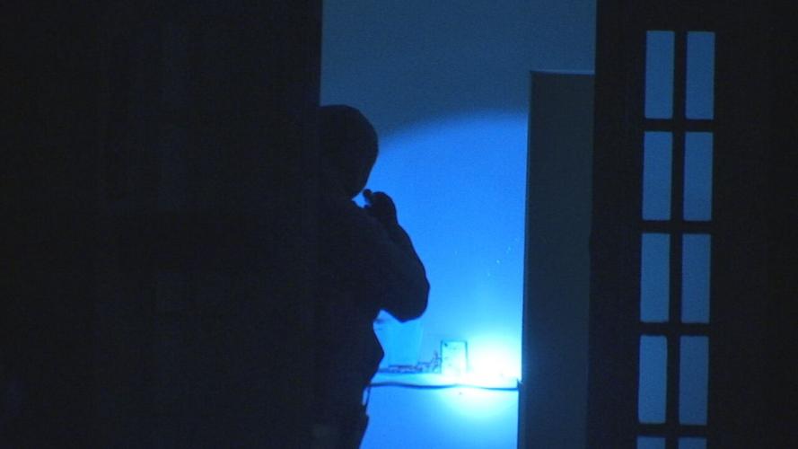 April 20, 2021 homicide scene in 1200 block of Algonquin Parkway, where 10-year-old found dead