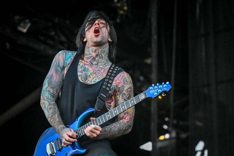Falling In Reverse plays at the Louder Than Life Festival on September 23, 2023 in Louisville, Kentucky.  (9).jpg
