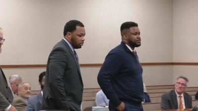 Salat Aweys and Marcel Williams in court 7-20-26