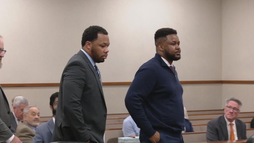 Salat Aweys and Marcel Williams in court 7-20-26