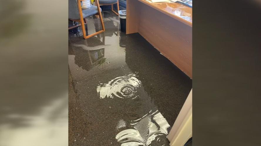 Flooding at the Louisville Metro Public Health and Wellness Department
