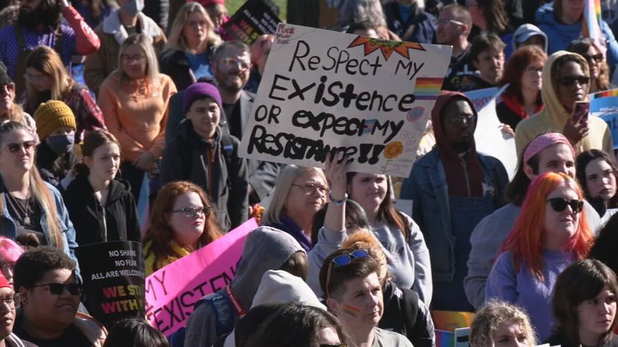 Kentucky SB 150 protest 3-29-23