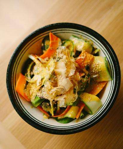 Sorghum Ginger Salad at Enso