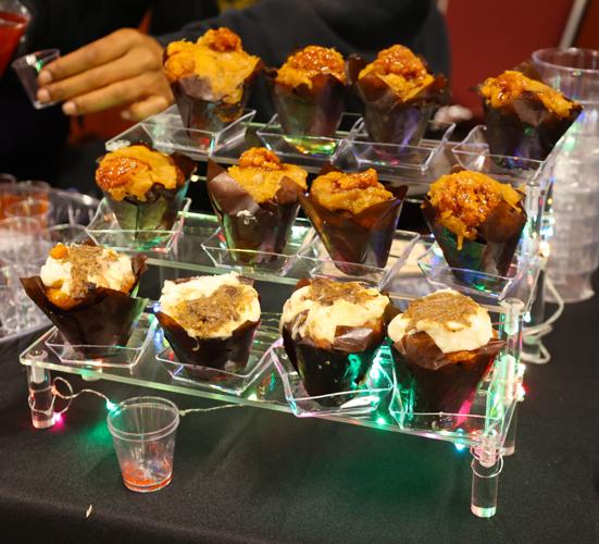 Cups of treats at Taste of West Louisville.JPG