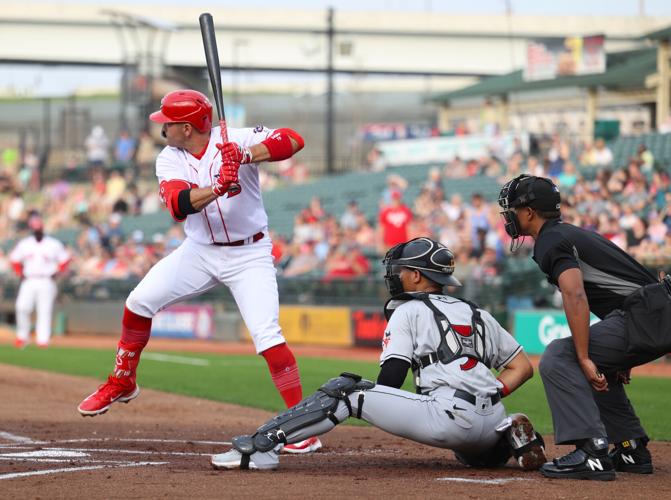 Louisville Bats - FIRST LOOK: Our throwback RiverBats unis commemorating  the first season at Louisville Slugger Field. Check em' out July 12 & 13!  🔥🦇 #20atSlugger