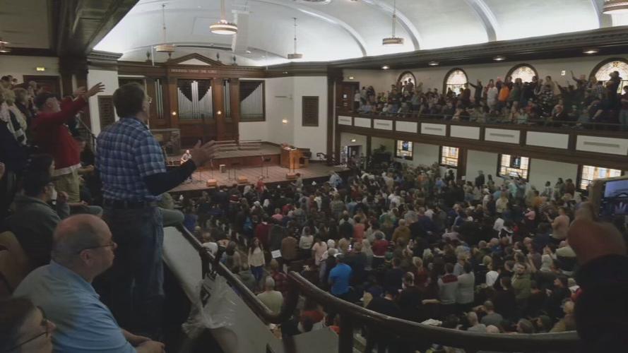 Day 8 of non-stop worship experience at Asbury University that began on Feb. 8, 2023